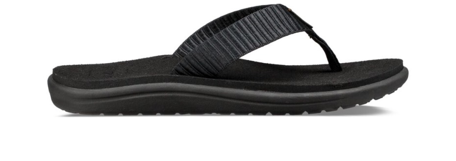 Voya Flip Teva Bar Straße Schwarz