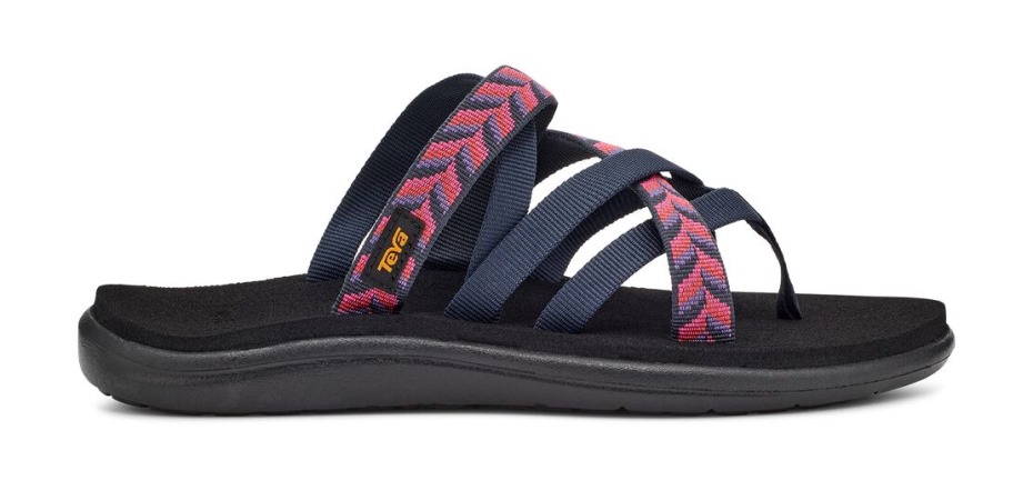 Voya Zillesa Teva Retro Geometrische Marineblau