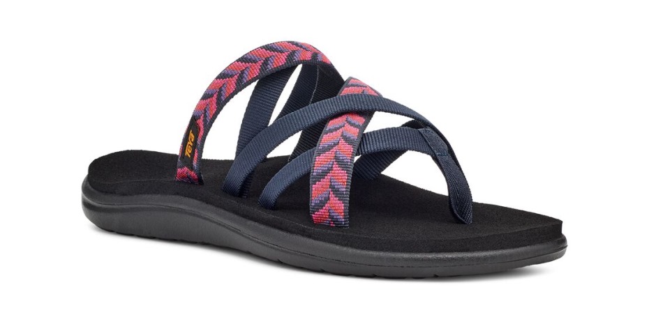 Voya Zillesa Teva Retro Geometrische Marineblau