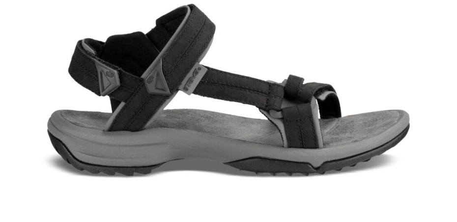 Teva Schwarzes Terrafilite-Leder