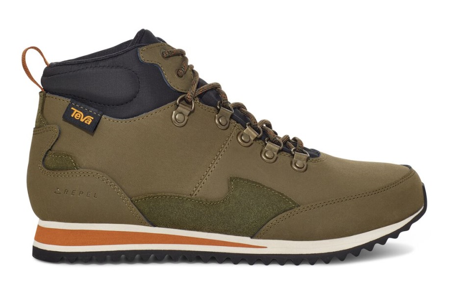 Teva Dark Olive-orange Freeside Rr